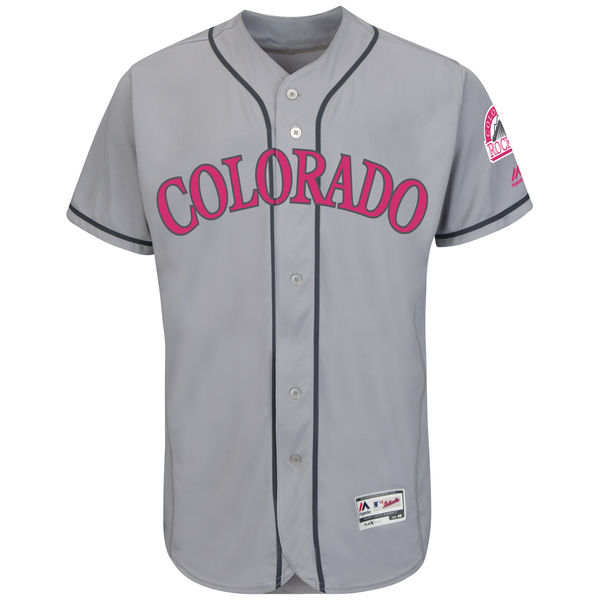 Men's Colorado Rockies Flex Base Custom Jersey MLBC0157 - Click Image to Close